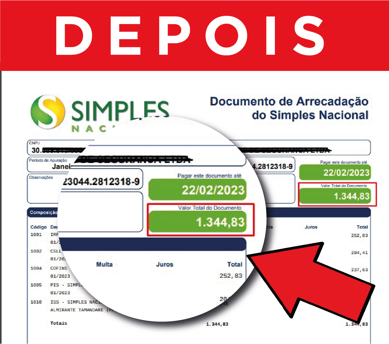 DEPOIS